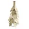 Hello Honey® 11" Distressed Silver Finish Metal Tree-Shaped Taper Candleholder